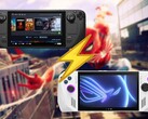 Het Steam Deck worstelde met Spider-Man 2, terwijl de ROG Ally het redelijk goed deed. (Afbeeldingsbron: Steam, Asus, Valve, bewerkt)