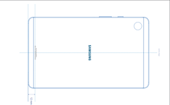 Een schema van de Galaxy Tab A9. (Bron: FCC)