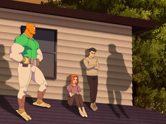 De dreigende schaduwen van de sciencefictionconflicten die de rest van de serie bepalen, houden hier op schaduwen te zijn.