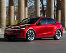 De 2026 Tesla Model Y in rode kleur (Afbeelding bron: Tesla)