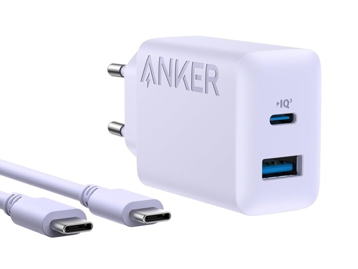 De Anker 20W Wandoplader (2 poorten) in paars (Afbeelding bron: Anker)