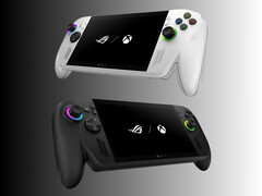 Asus ROG Xbox Ally en ROG Xbox Ally X handhelds worden getoond (bron: Asus Store door MacMan met bewerkingen)