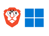 Brave blokkeert standaard een belangrijke Windows 11-functie. (Afbeeldingsbron: Brave-logo en Windows 11-logo, w/bewerkingen)
