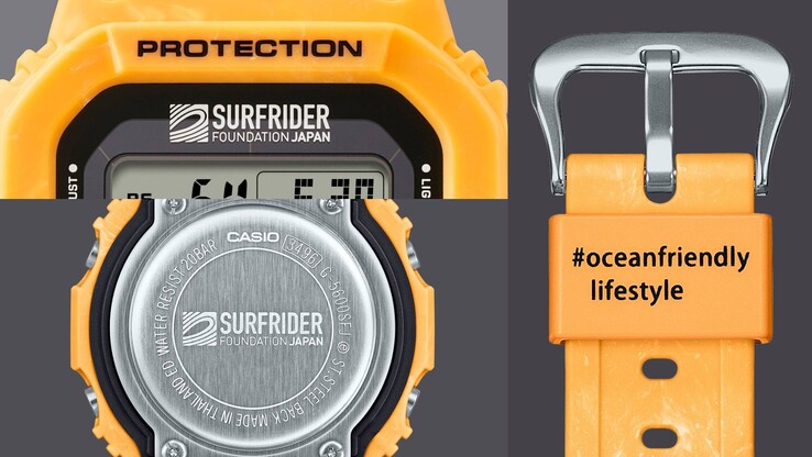 Het Casio G-Shock-Surfrider Foundation Japan samenwerkingshorloge. (Afbeeldingsbron: Casio)