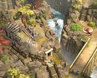 Een afbeelding van een omgeving in Shadow Tactics: Blades of the Shogun, nu met 90% korting op Steam.