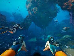 Subnautica 2 bevat co-op gameplay en spelers kunnen kiezen of ze solo of met een vriend willen spelen. (Afbeeldingsbron: Steam)