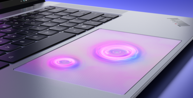 Lenovo ThinkPad X9-15p Aura Editie: Haptisch touchpad (bron: Lenovo)