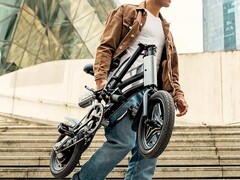 LC2: Opvouwbare e-bike is naar verluidt zeer draagbaar. (Afbeeldingsbron: Jimove)