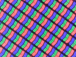 Haarscherpe RGB-subpixels