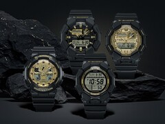 Casio heeft nieuwe zwarte en gouden G-Shocks (foto) uitgebracht in de VS. (Afbeeldingsbron: Casio)