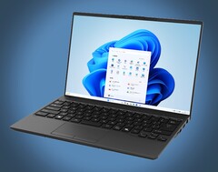 De Fujitsu FMV UX-K3 is momenteel de lichtste laptop ter wereld (Afbeelding bron: Fujitsu)