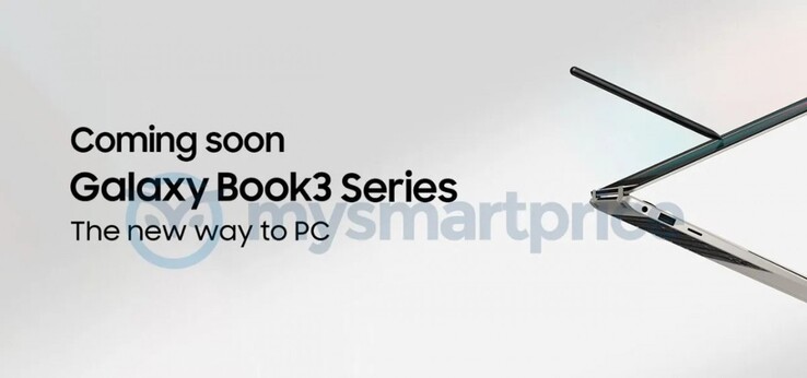 Samsung Galaxy Book3 promo. (Beeldbron: MySmartPrice)