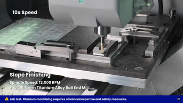 Makera Z1 titaniumbewerking screenshot. (Afbeeldingsbron: Makera)