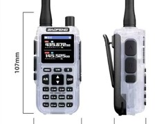 Uitgelekte Baofeng Mini MK2 (Afbeelding Bron: M0FXB op YouTube)