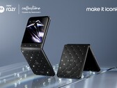 De Razr 70 van Motorola is versierd met Swarovski-kristallen