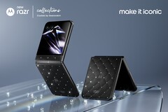 De Razr 70 van Motorola is versierd met Swarovski-kristallen