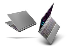 14-inch mid-range notebook met Intel Raptor Lake-H en RTX 4000 graphics. (Afbeelding Bron: Acer)