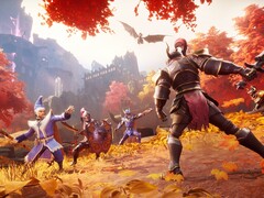 Officiële key visual voor RuneScape: Dragonwilds.