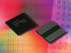 Een afbeelding van GDDR5-geheugenchips uit het persmateriaal van SK Hynix