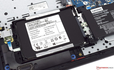 256-GB SSD geïntegreerd