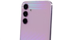 De Galaxy A55 5G. (Afbeeldingsbron: Notebookcheck)