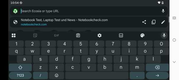 Toetsenbordlandschap