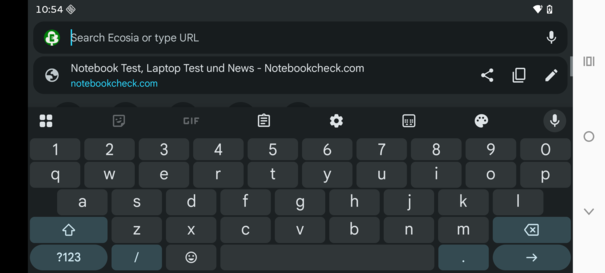 Toetsenbordlandschap