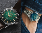De Seiko Presage Cocktail Time HCB002J (links) en de HCB001J (rechts), zoals afgebeeld.