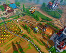 Autonomica spel screenshot landbouw, drone, velden