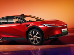 Toyota heeft de bZ5 elektrische coupé SUV uitgebracht in China. (Afbeeldingsbron: Toyota)