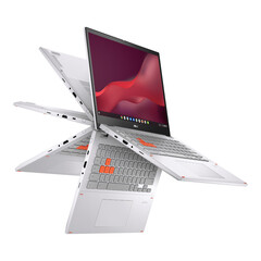 ASUS beweert dat de Chromebook Vibe CX34 Flip MIL-STD-810 gecertificeerd is. (Beeldbron: ASUS)