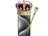 De iPhone is de nieuwe koning. (Afbeelding via Apple en Wikipedia, w/bewerkingen)