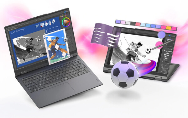 De Yoga 7i 2-in-1 Gen 11 Aura Edition 16-inch variant. (Afbeeldingsbron: Lenovo)