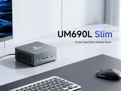 De Minisforum UM690L Slim kan worden gevoed via de USB4-poort. (Afbeeldingsbron: Minisforum)