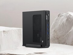 De MSI PRO DP10 mini PC is een slanke 1,1-liter mini PC met Intel CPU's en veel poorten. (Afbeeldingsbron: MSI)