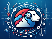 Service management daemon GNU Shepherd onofficieel logo (Afbeeldingsbron: Gegenereerd met DALL-E 3)