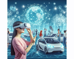6G-netwerken transformeren virtuele realiteit, samenwerkende robots en autonoom rijden (Symbolische afbeelding: Bing AI)
