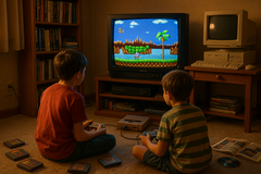 Op Reddit halen gamers boven de 30 momenteel herinneringen op aan ervaringen die de jongere generatie nooit heeft gekend. (Afbeeldingsbron: OpenAI)