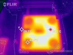 Artillery Genius Pro thermisch beeld printbed (60 °C ingesteld)