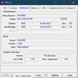 CPU-Z Hoofdbord (AMD)