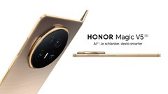 De Honor Magic V5 wordt volgende maand in Hong Kong gelanceerd. (Afbeeldingsbron: Honor)