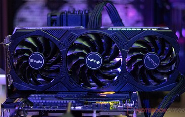 KFA2 GeForce RTX 4070 Ti EX Gamer in de geluidsmeting