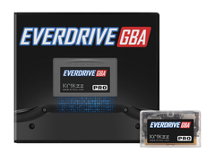 Een foto van de Krikkz Everdrive GBA Pro Flash Cart met verpakking (bron: Krikkz)