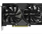 PNY RTX 5060 Overclocked wordt geleverd met een koeler met dubbele ventilator en een volledig zwart ontwerp. (Afbeeldingsbron: Best Buy)