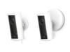 De Ring Spotlight Cam Pro (links) en Spotlight Cam Pro PoE (rechts). (Afbeeldingsbron: Ring) 