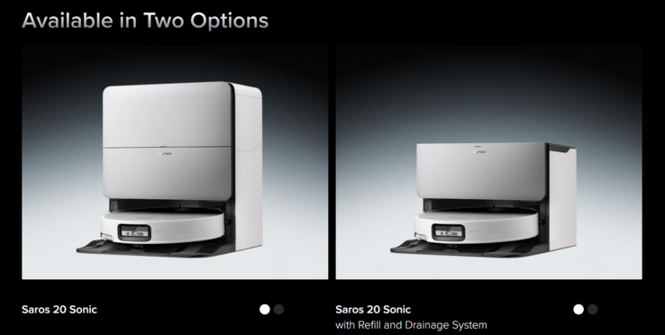De Roborock Saros 20 Sonic robotstofzuiger. (Afbeeldingsbron: Roborock)