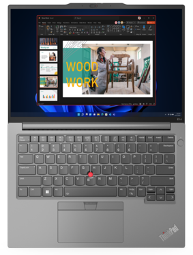 Lenovo ThinkPad E14 Gen 5 - Arctic Grey. (Beeldbron: Lenovo)
