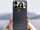 Xiaomi heeft meerdere praktische functies van het Magic Back Screen uit de 17 Pro-serie laten zien. Afgebeeld: de selfie-functie van de achtercamera. (Afbeeldingsbron: Xiaomi - bewerkt) 