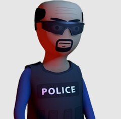 Politie-personagemodel uit Schedule I, een open-wereld indiegame gericht op misdaad, territoriumcontrole en het opbouwen van een drugsimperium (Afbeelding bron: TVGS)
