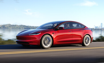 De Model 3 Highland is een mid-cycle refresh, dus er zijn geen ingrijpende veranderingen aan het ontwerp van het voertuig. (Afbeeldingsbron: Tesla)